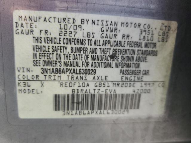 Photo 11 VIN: 3N1AB6APXAL630029 - NISSAN SENTRA 