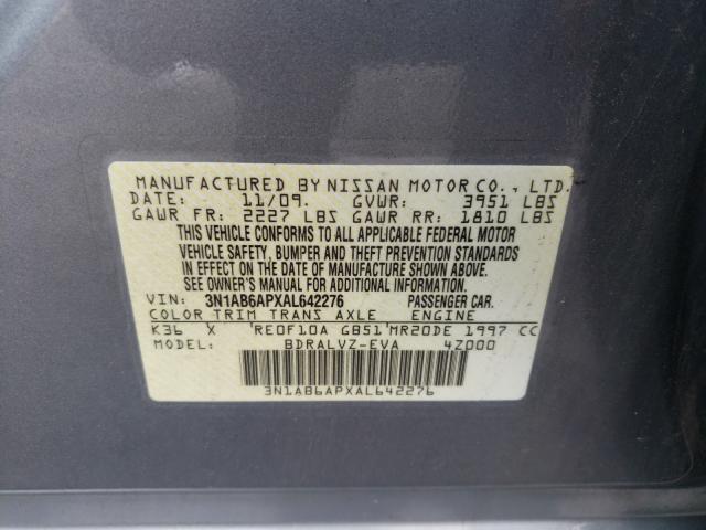 Photo 9 VIN: 3N1AB6APXAL642276 - NISSAN SENTRA 2.0 