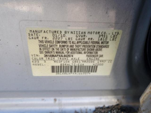 Photo 11 VIN: 3N1AB6APXAL662074 - NISSAN SENTRA 