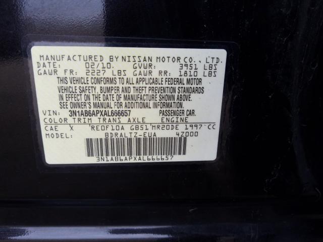 Photo 9 VIN: 3N1AB6APXAL666657 - NISSAN SENTRA 2.0 