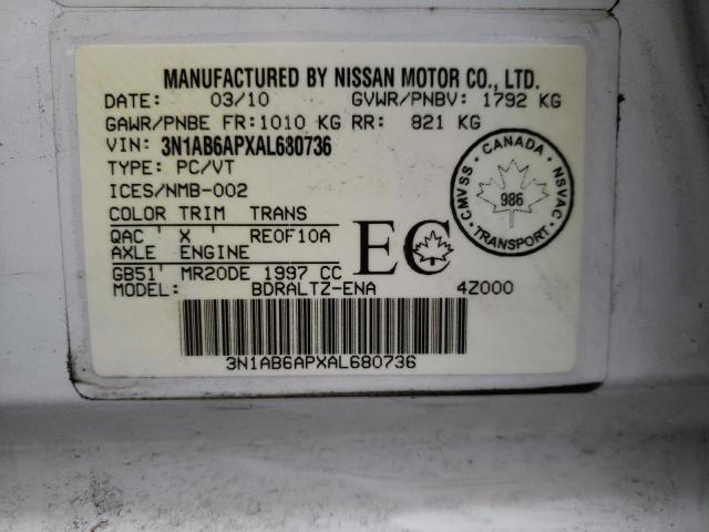 Photo 11 VIN: 3N1AB6APXAL680736 - NISSAN SENTRA 