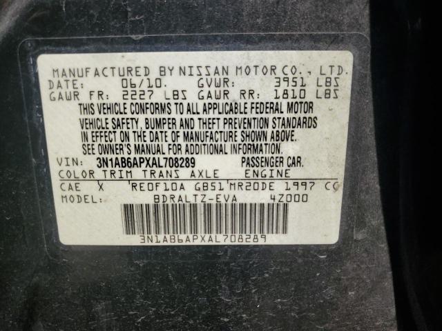 Photo 11 VIN: 3N1AB6APXAL708289 - NISSAN SENTRA 