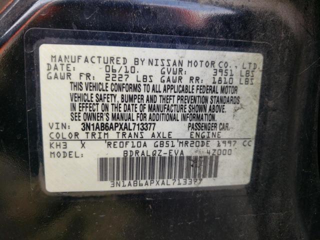 Photo 9 VIN: 3N1AB6APXAL713377 - NISSAN SENTRA 2.0 