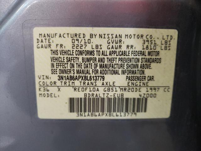 Photo 11 VIN: 3N1AB6APXBL613779 - NISSAN SENTRA 2.0 