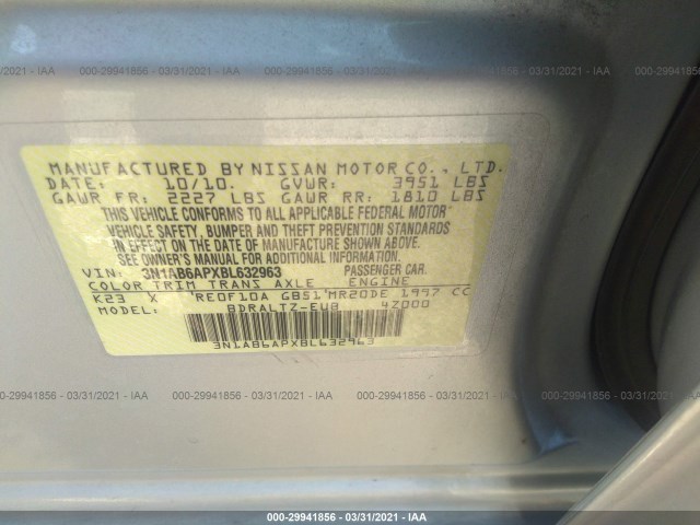 Photo 8 VIN: 3N1AB6APXBL632963 - NISSAN SENTRA 