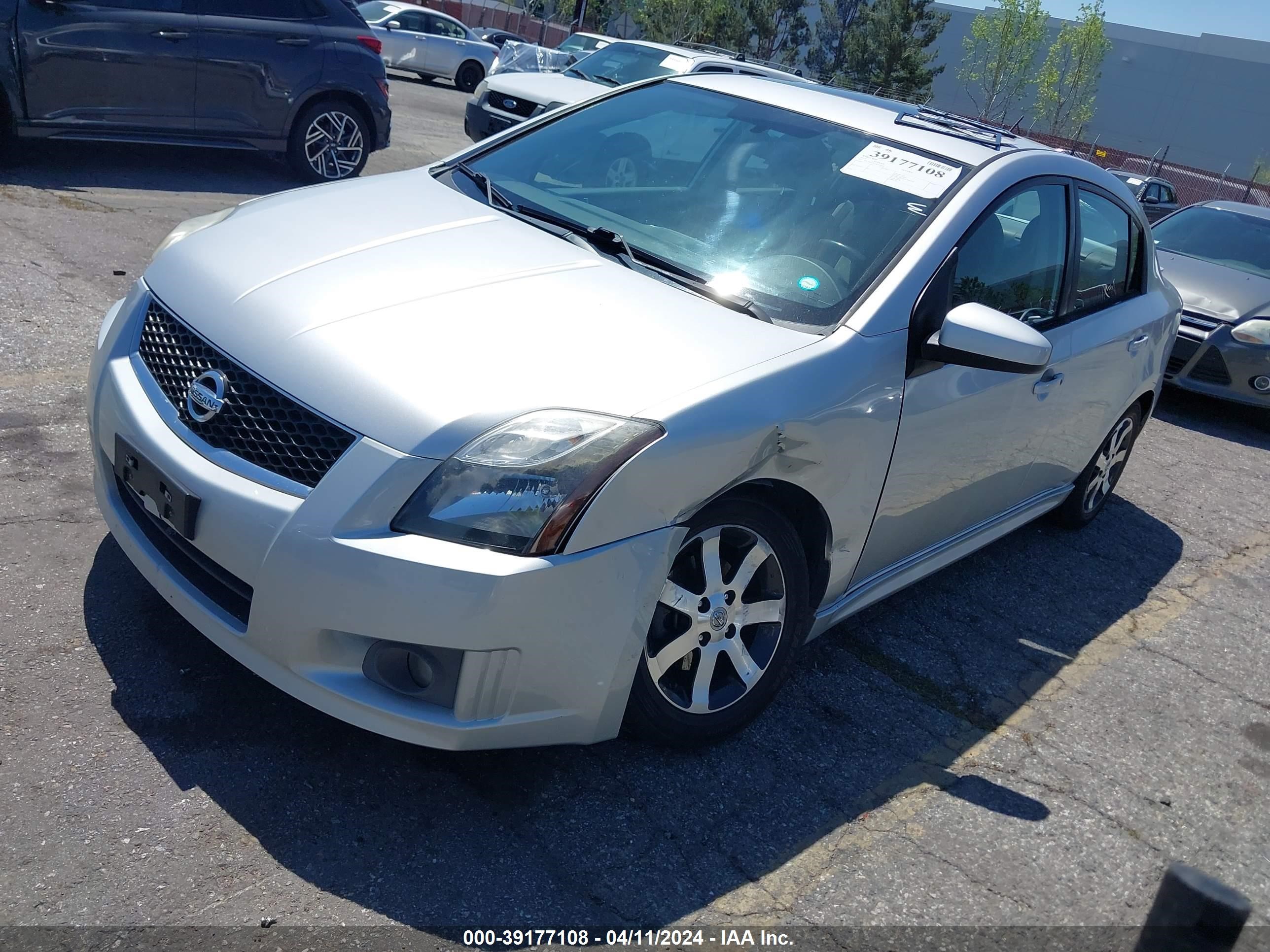 Photo 1 VIN: 3N1AB6APXCL625514 - NISSAN SENTRA 