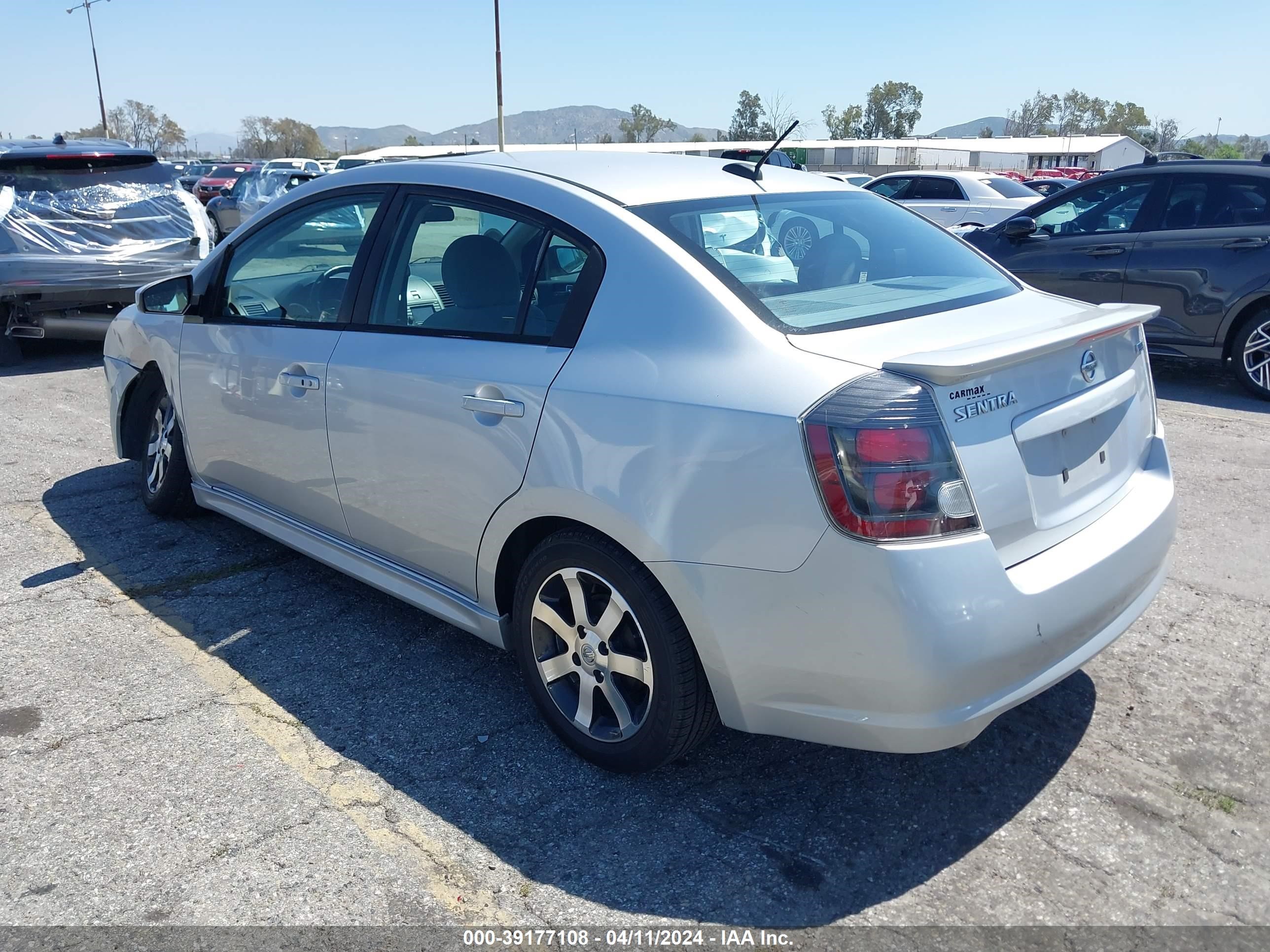 Photo 2 VIN: 3N1AB6APXCL625514 - NISSAN SENTRA 