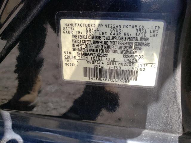 Photo 11 VIN: 3N1AB6APXCL625822 - NISSAN SENTRA 