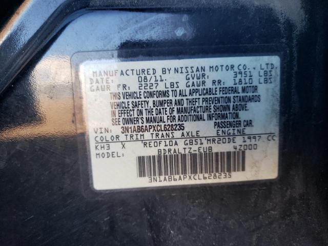 Photo 9 VIN: 3N1AB6APXCL628235 - NISSAN SENTRA 2.0 