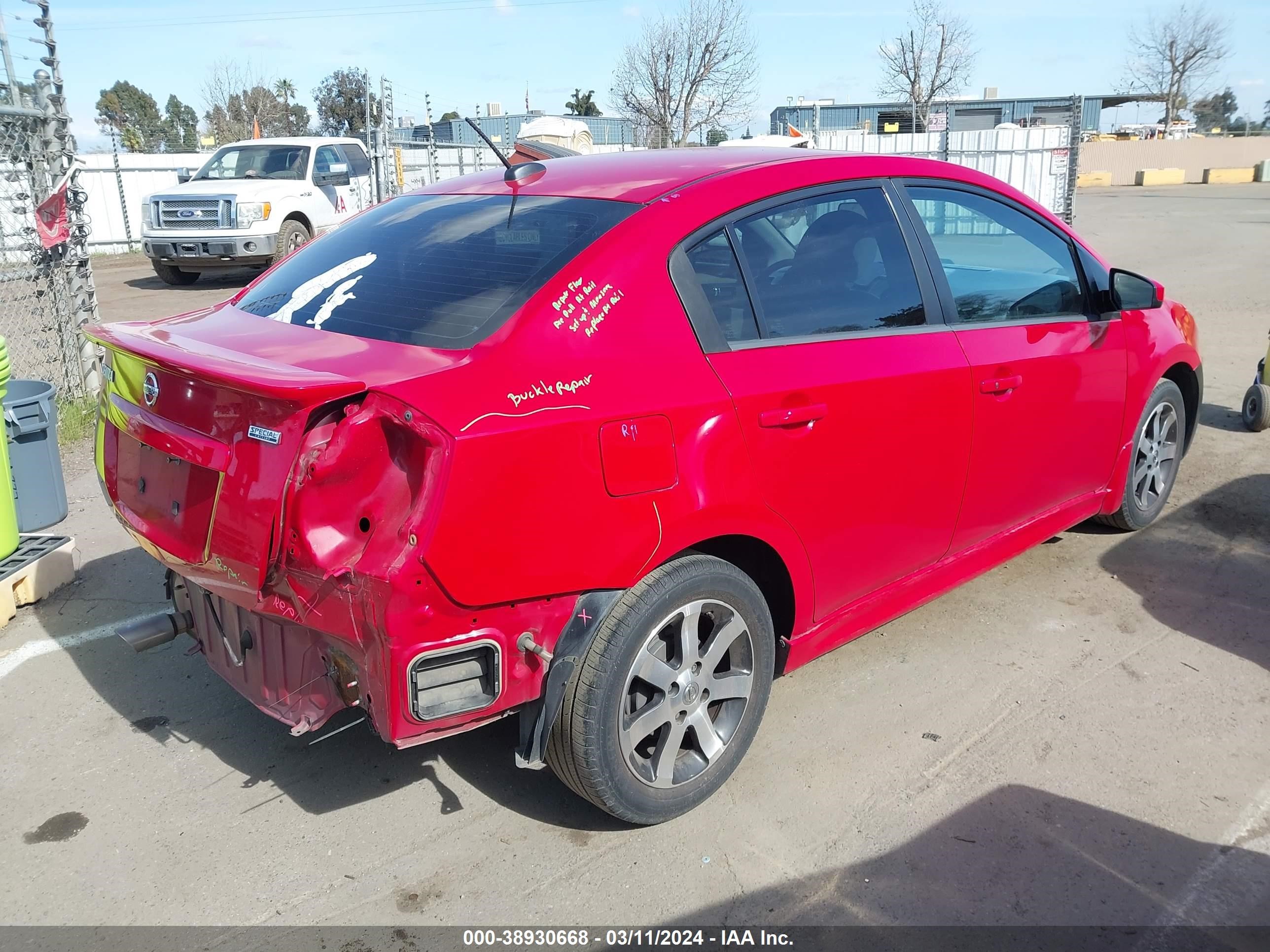 Photo 3 VIN: 3N1AB6APXCL706478 - NISSAN SENTRA 