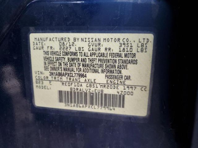 Photo 11 VIN: 3N1AB6APXCL779964 - NISSAN SENTRA 2.0 