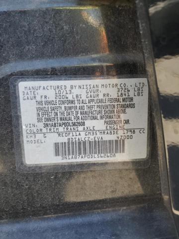 Photo 11 VIN: 3N1AB7AP0DL562608 - NISSAN SENTRA S 