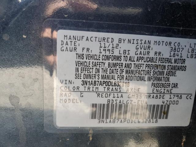 Photo 11 VIN: 3N1AB7AP0DL632818 - NISSAN SENTRA S 