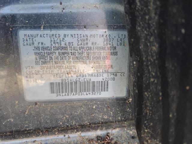 Photo 11 VIN: 3N1AB7AP0DL643270 - NISSAN SENTRA S 