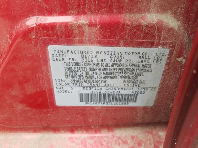 Photo 9 VIN: 3N1AB7AP0DL661252 - NISSAN SENTRA 