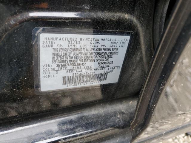 Photo 11 VIN: 3N1AB7AP0DL664457 - NISSAN SENTRA S 