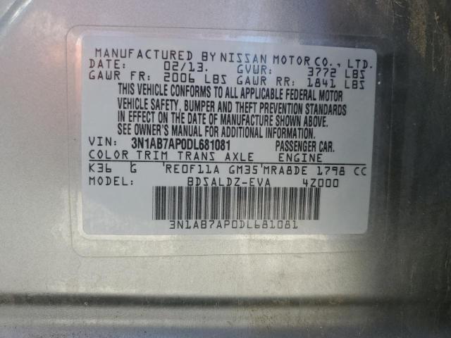 Photo 11 VIN: 3N1AB7AP0DL681081 - NISSAN SENTRA 