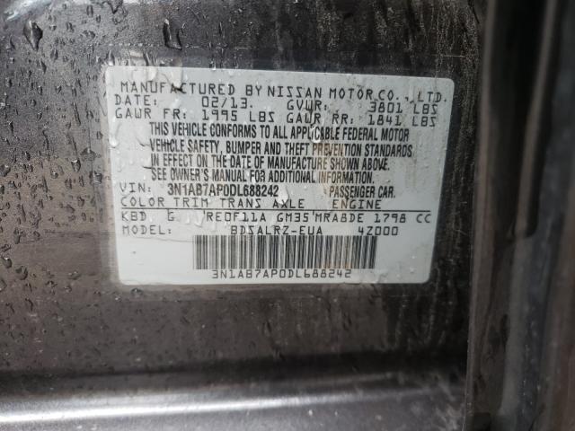 Photo 9 VIN: 3N1AB7AP0DL688242 - NISSAN SENTRA 