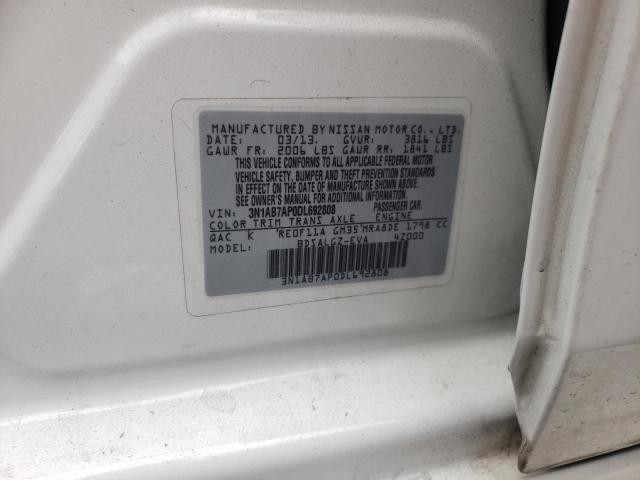 Photo 9 VIN: 3N1AB7AP0DL692808 - NISSAN SENTRA S 