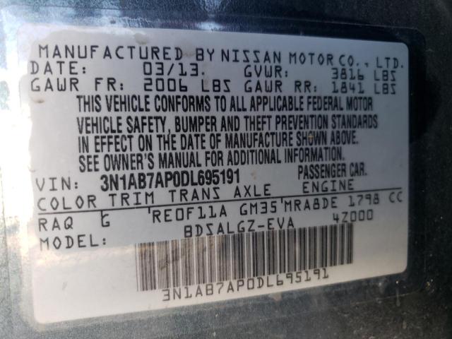 Photo 11 VIN: 3N1AB7AP0DL695191 - NISSAN SENTRA 