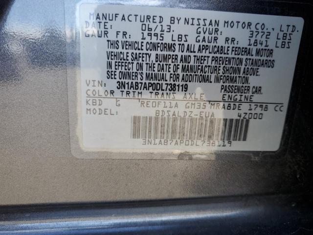 Photo 11 VIN: 3N1AB7AP0DL738119 - NISSAN SENTRA 