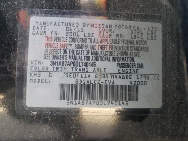 Photo 9 VIN: 3N1AB7AP0DL740145 - NISSAN SENTRA S 