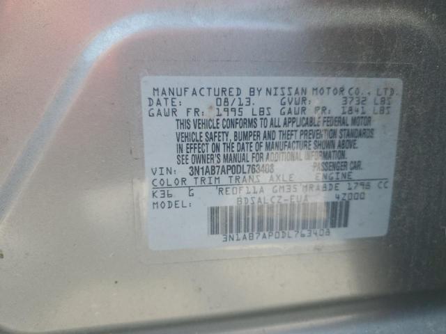 Photo 11 VIN: 3N1AB7AP0DL763408 - NISSAN SENTRA 