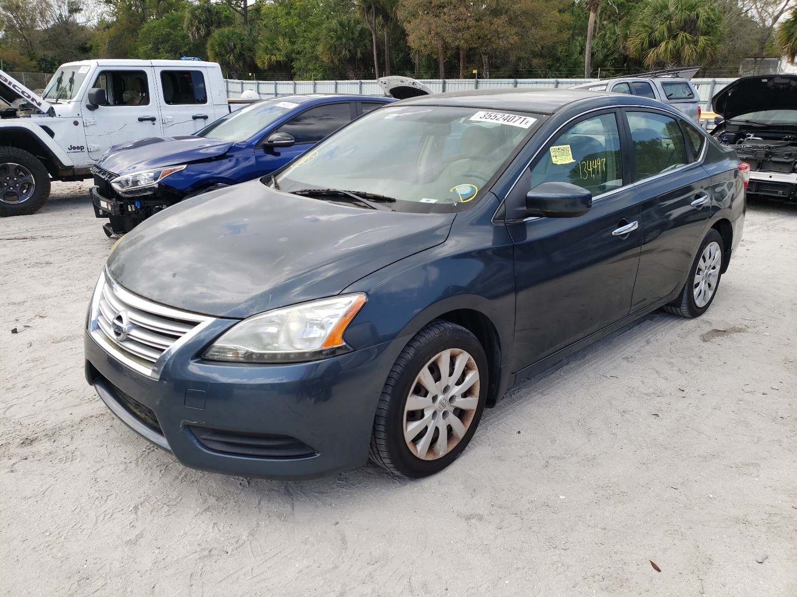 Photo 1 VIN: 3N1AB7AP0DL793413 - NISSAN SENTRA S 