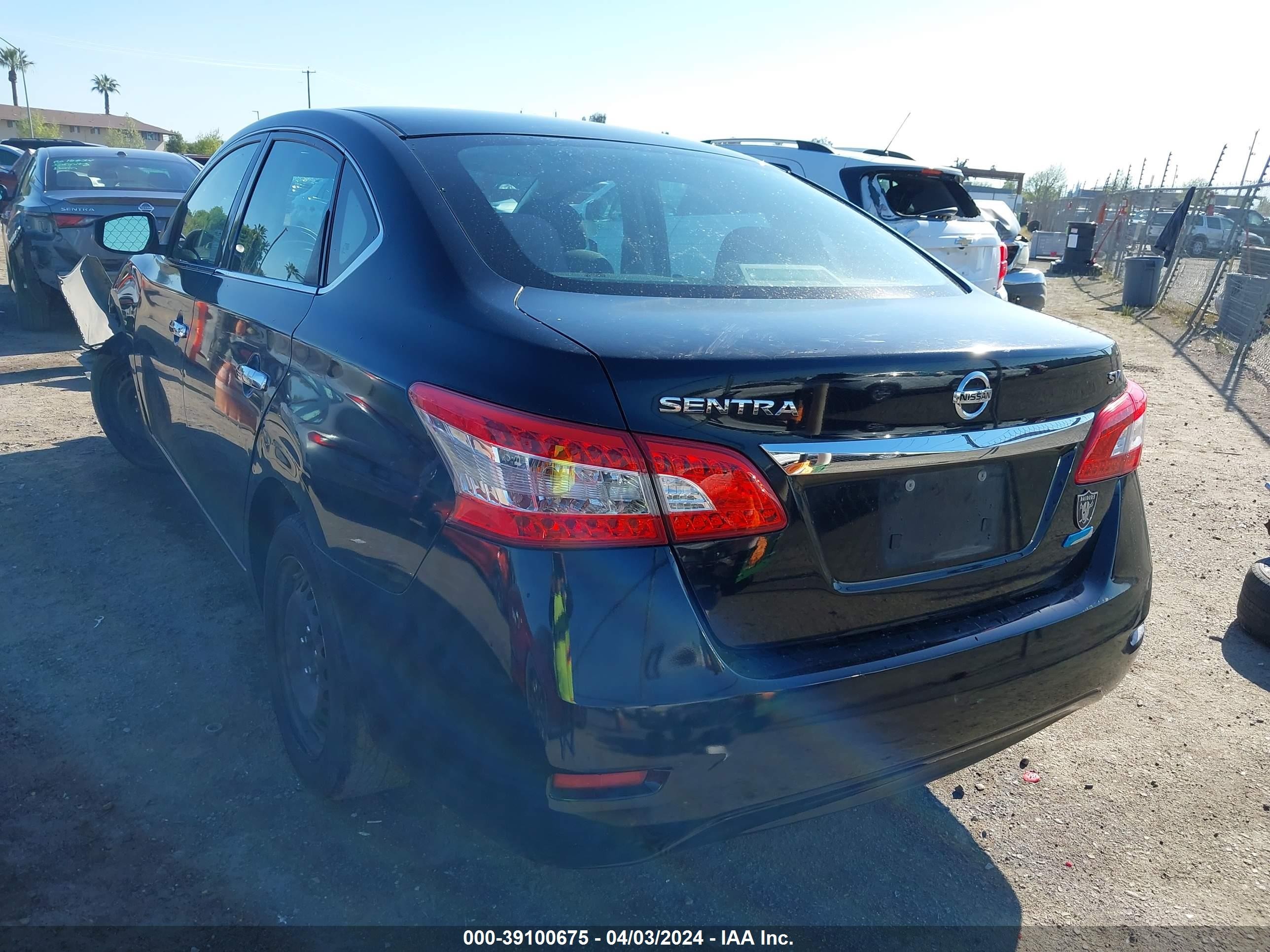 Photo 2 VIN: 3N1AB7AP0EL669823 - NISSAN SENTRA 