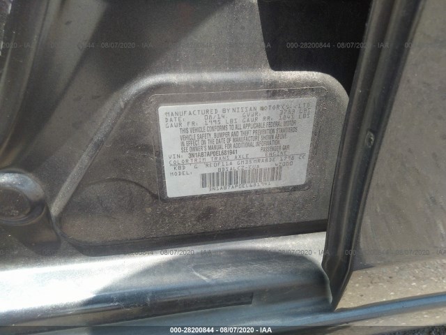 Photo 8 VIN: 3N1AB7AP0EL681941 - NISSAN SENTRA 