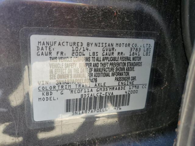 Photo 11 VIN: 3N1AB7AP0EL690476 - NISSAN SENTRA 