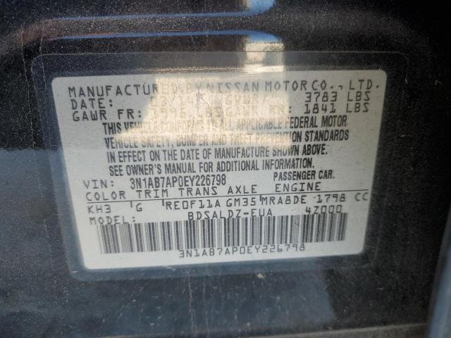 Photo 11 VIN: 3N1AB7AP0EY226798 - NISSAN SENTRA S 