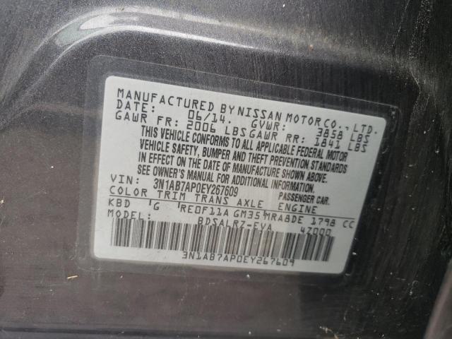 Photo 11 VIN: 3N1AB7AP0EY267609 - NISSAN SENTRA S 