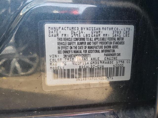 Photo 9 VIN: 3N1AB7AP0EY268971 - NISSAN SENTRA S 