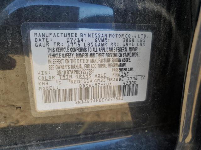 Photo 11 VIN: 3N1AB7AP0EY277881 - NISSAN SENTRA 