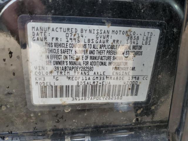 Photo 11 VIN: 3N1AB7AP0EY282580 - NISSAN SENTRA S 