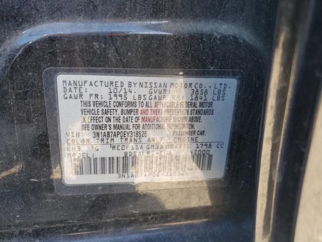 Photo 12 VIN: 3N1AB7AP0EY318526 - NISSAN SENTRA S 