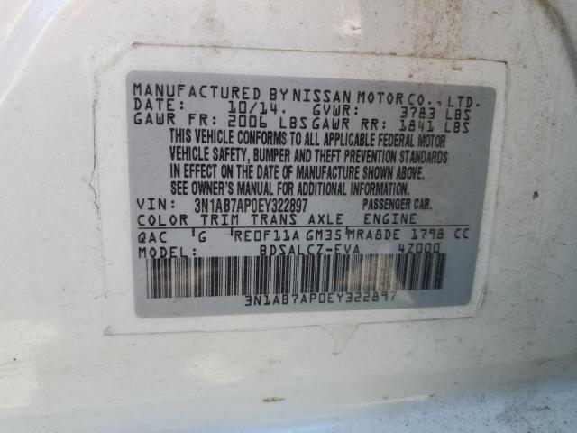 Photo 11 VIN: 3N1AB7AP0EY322897 - NISSAN SENTRA S 