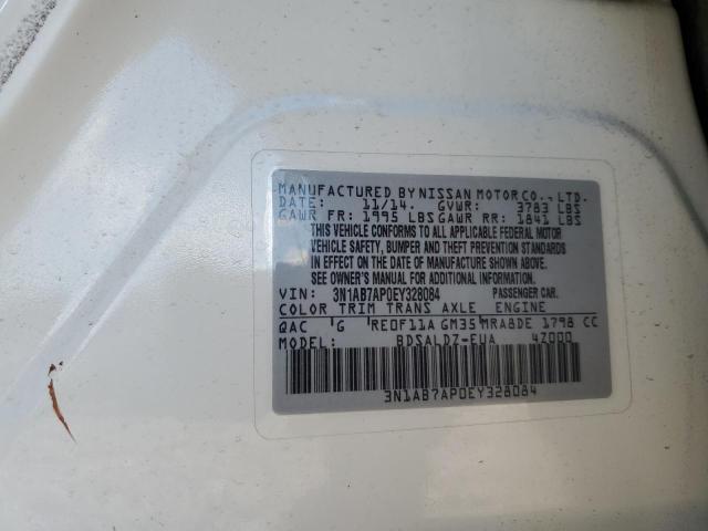 Photo 12 VIN: 3N1AB7AP0EY328084 - NISSAN SENTRA 