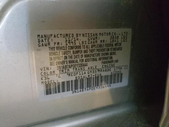 Photo 11 VIN: 3N1AB7AP0EY336444 - NISSAN SENTRA S 