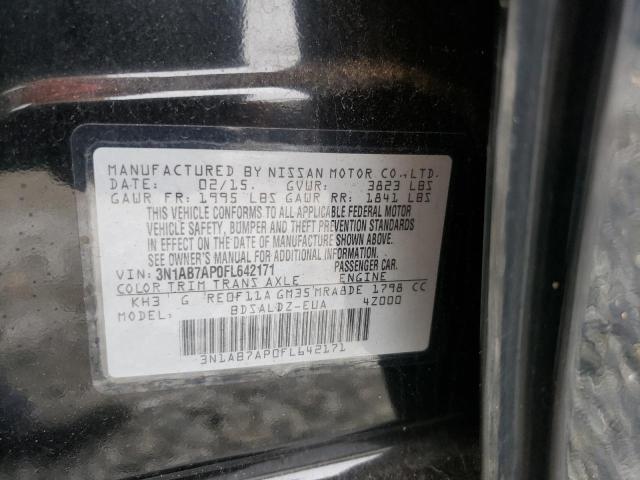 Photo 11 VIN: 3N1AB7AP0FL642171 - NISSAN SENTRA S 