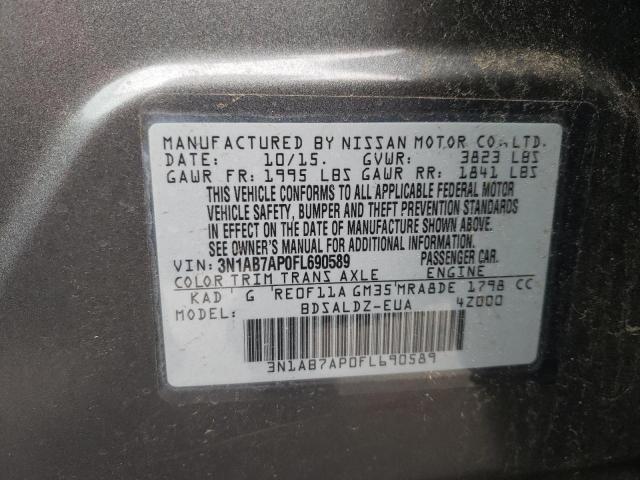 Photo 11 VIN: 3N1AB7AP0FL690589 - NISSAN SENTRA 