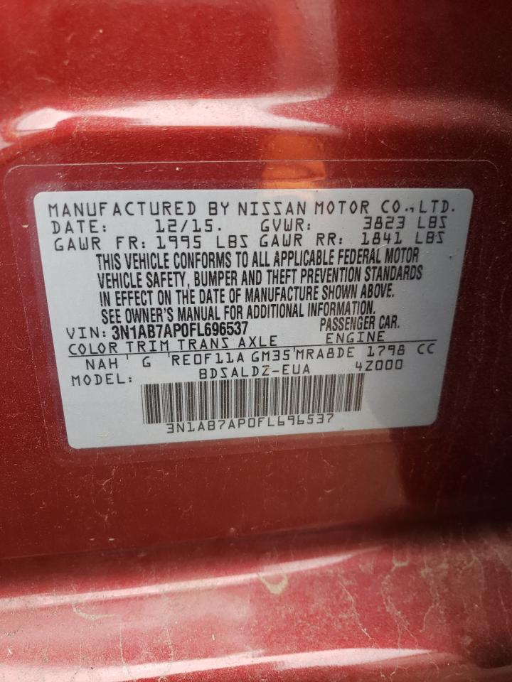 Photo 11 VIN: 3N1AB7AP0FL696537 - NISSAN SENTRA 