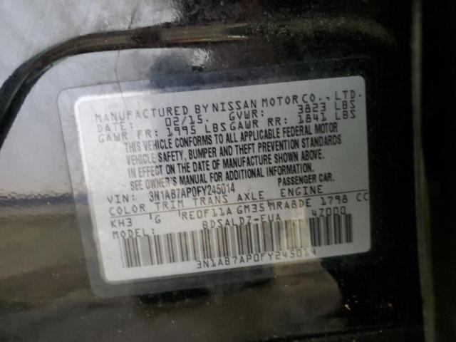 Photo 12 VIN: 3N1AB7AP0FY245014 - NISSAN SENTRA 