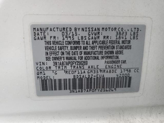 Photo 11 VIN: 3N1AB7AP0FY256269 - NISSAN SENTRA 