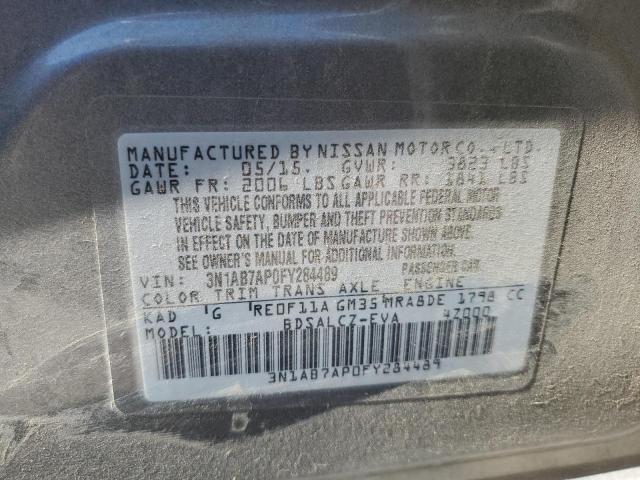 Photo 11 VIN: 3N1AB7AP0FY284489 - NISSAN SENTRA 