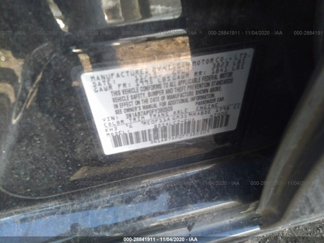 Photo 8 VIN: 3N1AB7AP0FY380509 - NISSAN SENTRA 