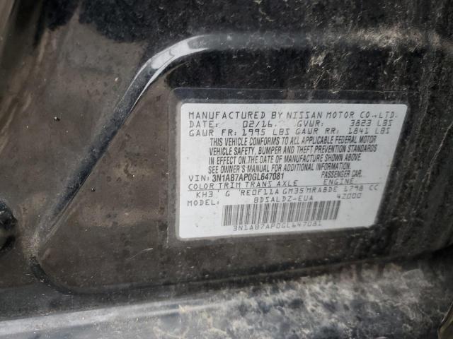 Photo 11 VIN: 3N1AB7AP0GL647081 - NISSAN SENTRA S 