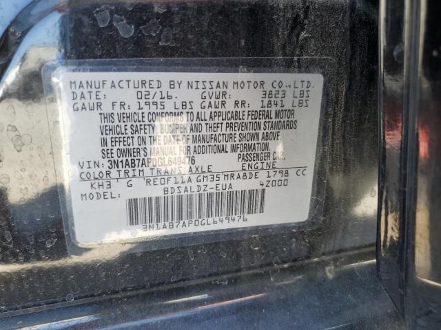 Photo 12 VIN: 3N1AB7AP0GL649476 - NISSAN SENTRA 