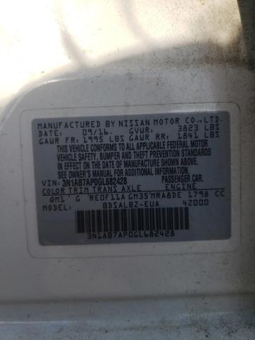 Photo 12 VIN: 3N1AB7AP0GL682428 - NISSAN SENTRA S 